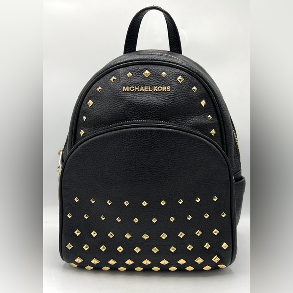 Michael Kors Abbey Medium Studded Backpack - Picture 2 of 12
